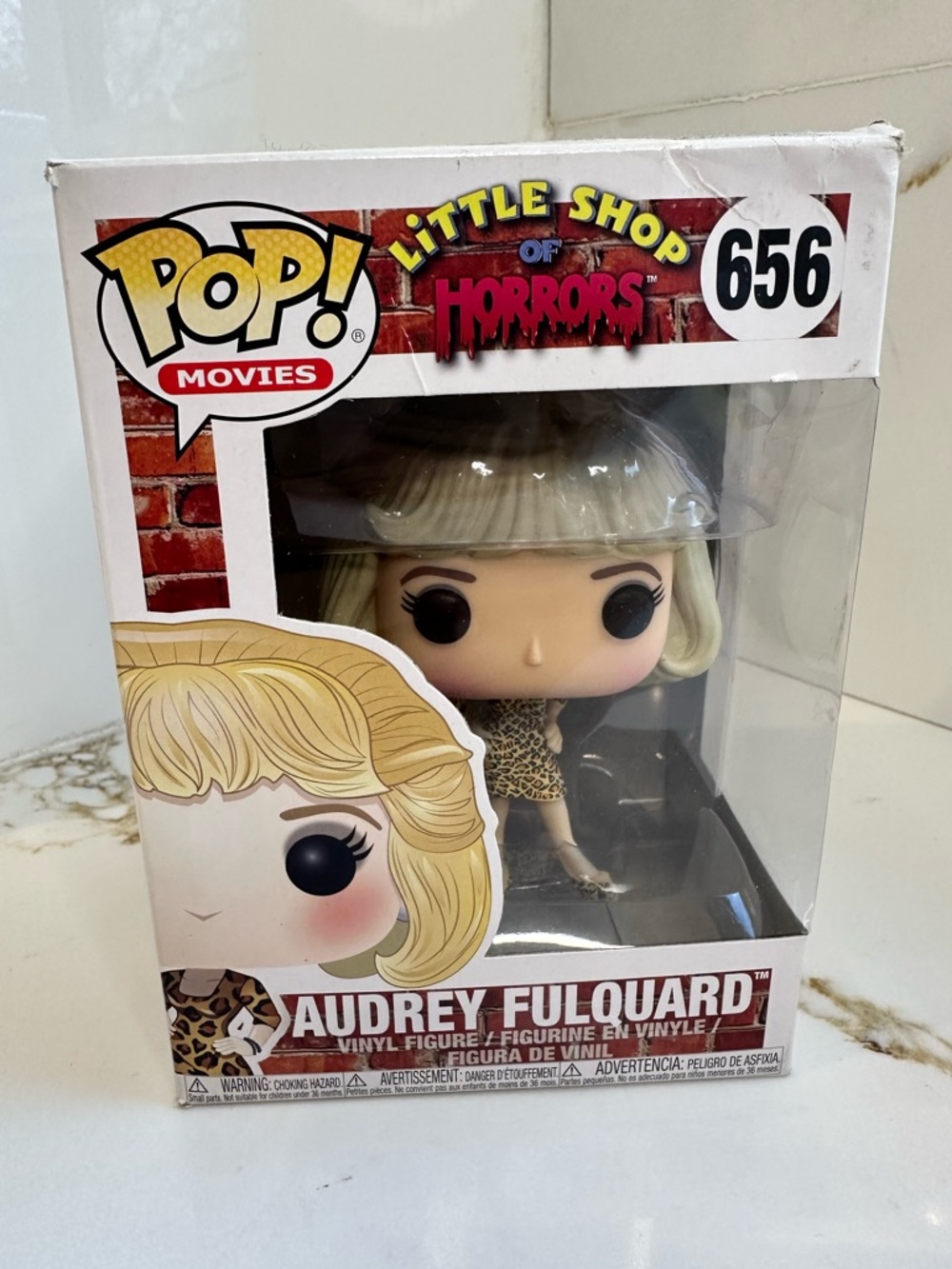 Funko Pop Movies #656 Audrey Fulquard Little Shop of Horrors Vinyl Figure w/ Box